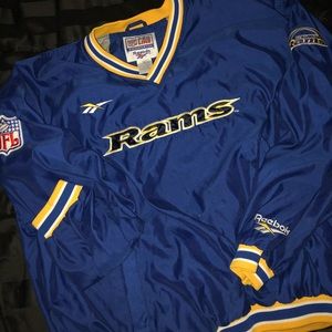*Vintage* Rams Proline Reebok pull over